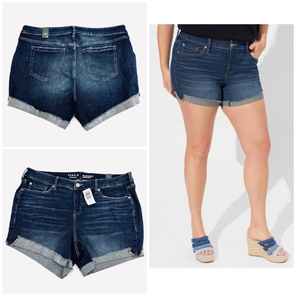 Torrid NWT - 5 Inch Vintage Stretch Mid-Rise Short